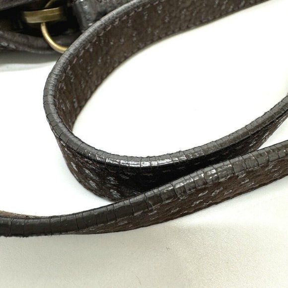 PRADA Shoulder Bag Leather Brown - Picture 8 of 10